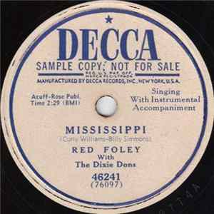 Red Foley - Mississippi / Old Kentucky Fox Chase FLAC