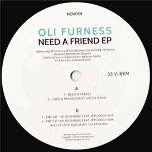 Oli Furness - Need A Friend EP FLAC