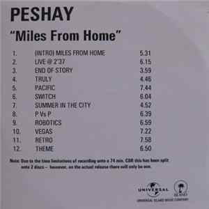 Peshay - Miles From Home FLAC
