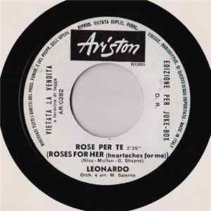 Leonardo / Bruno Lauzi - Rose Per Te (Roses For Her - Heartaches For Me) / Garibaldi Blues (Fever) FLAC