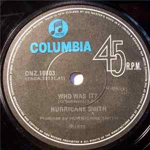 Hurricane Smith - Who Was It? FLAC
