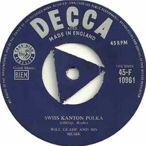 Will Glahé And His Musik - Swiss Kanton Polka / Liechtensteiner Polka FLAC