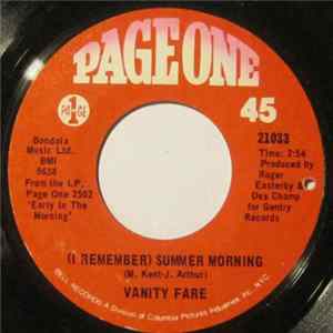 Vanity Fare - (I Remember) Summer Morning FLAC