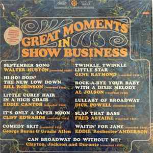 Various - Great Moments In Show Business FLAC