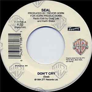 Seal - Don't Cry FLAC