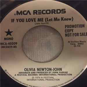 Olivia Newton-John - If You Love Me (Let Me Know) FLAC