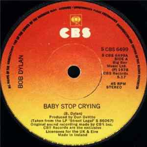 Bob Dylan - Baby Stop Crying FLAC
