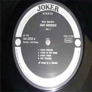 Jimi Hendrix - Rare Hendrix FLAC