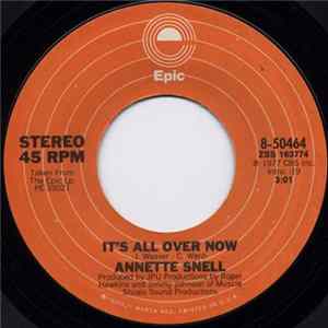 Annette Snell - It's All Over Now FLAC