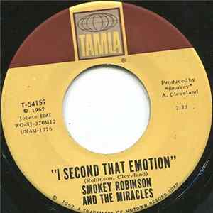 Smokey Robinson And The Miracles - I Second That Emotion / You Must Be Love FLAC