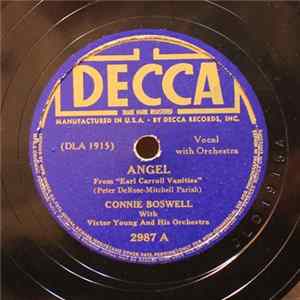 Connie Boswell With Victor Young And His Orchestra - Angel / Someday You'll Find Your Bluebird FLAC