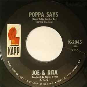 Joe & Rita - Poppa Says / The Only Thing You Need Is Love FLAC