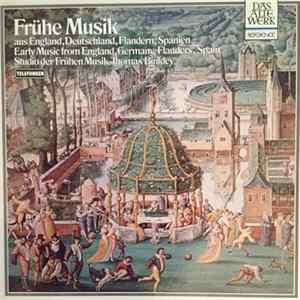 Studio der Frühen Musik - Frühe Musik aus England, Deutschland, Flandern, Spanien FLAC