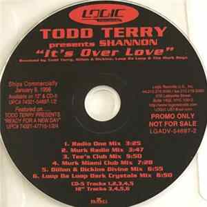 Todd Terry Presents Shannon - It's Over Love FLAC