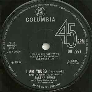 Salena Jones With Tony Osborne And His Orchestra - I Am Yours (Mon Credo) / I Only Know I Love You FLAC