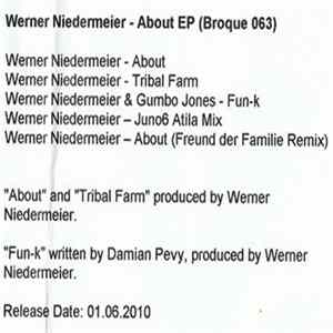 Werner Niedermeier - About EP FLAC