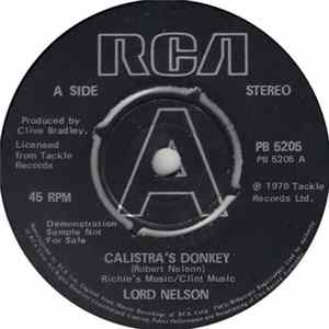 Lord Nelson - Calistra's Donkey FLAC