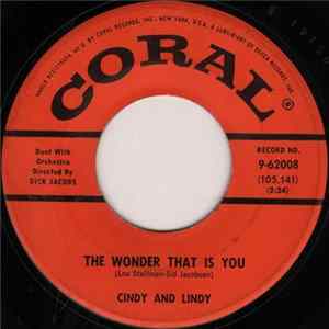 Cindy And Lindy - The Wonder That Is You / I'll String Along With You FLAC