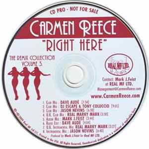 Carmen Reece - Right Here (The Remix Collection Volume 3) FLAC