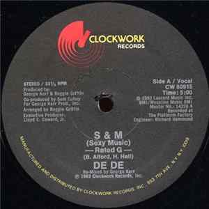 De De - S & M (Sexy Music) FLAC
