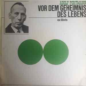 Adolf Portmann - Vor Dem Geheimnis Des Lebens FLAC