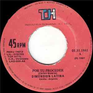 Dimension Latina - Por Tu Proceder FLAC