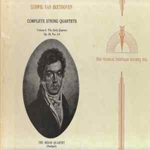 Ludwig van Beethoven – The Melos Quartet - Complete String Quartets. Volume 1: The Early Quartets, Op. 18, Nos. 1-6 FLAC