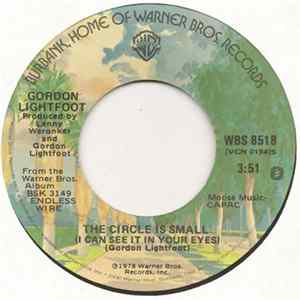 Gordon Lightfoot - The Circle Is Small (I Can See It In Your Eyes) / Sweet Guinevere FLAC
