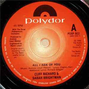 Cliff Richard, Sarah Brightman - All I Ask Of You FLAC