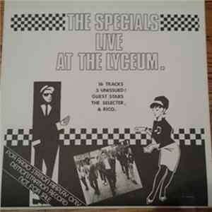 The Specials - Live At The Lyceum FLAC