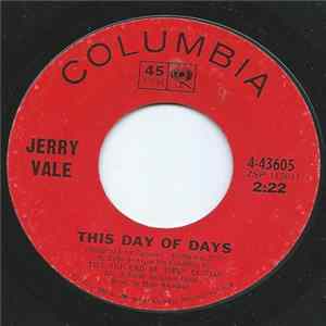 Jerry Vale - This Day Of Days / Less Than Tomorrow FLAC