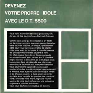 Various - Devenez Votre Propre Idole Avec Le D.T. 5500 FLAC
