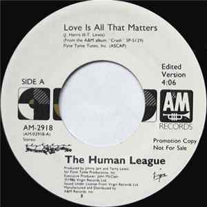 The Human League - Love Is All That Matters FLAC