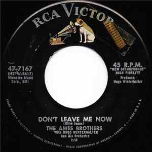 The Ames Brothers - Don't Leave Me Now FLAC