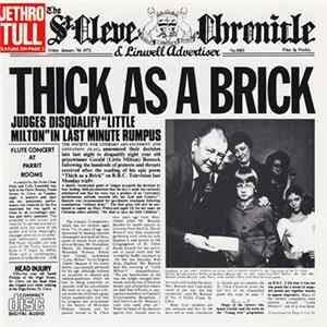 Jethro Tull - Thick As A Brick FLAC