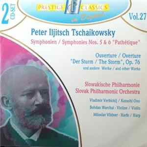 Pyotr Ilyich Tchaikovsky - Symphonie FLAC