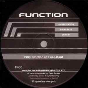 Function - F(C): Function Of A Constant FLAC