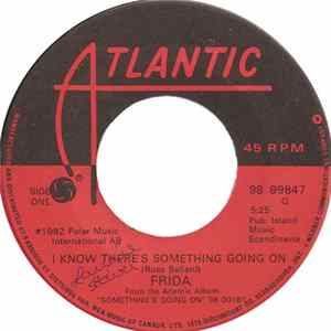 Frida - I Know There's Something Going On FLAC