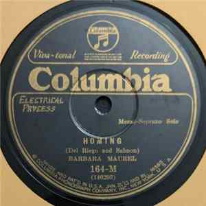 Barbara Maurel - Homing / Hindu Slumber Song FLAC