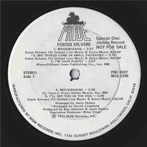 Foster Sylvers - Foster Sylvers FLAC