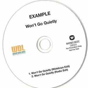 Example - Won't Go Quietly FLAC