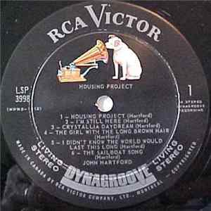 John Hartford - Housing Project FLAC
