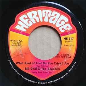 Bill Deal & The Rhondels - What Kind Of Fool Do You Think I Am FLAC