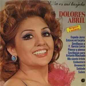 Dolores Abril - Esta Es Mi Tarjeta FLAC