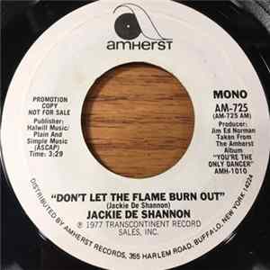 Jackie DeShannon - Don't Let The Flame Burn Out FLAC