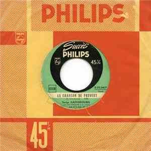 Serge Gainsbourg avec Alain Goraguer Et Son Orchestre - La Chanson De Prévert FLAC
