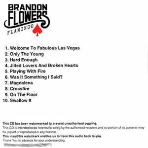 Brandon Flowers - Flamingo FLAC