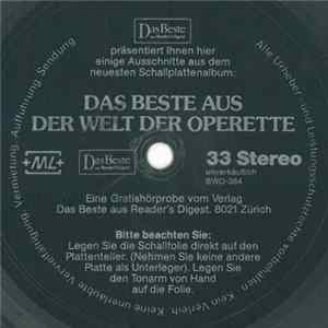 Unknown Artist - Das Beste Aus Der Welt Der Operette FLAC