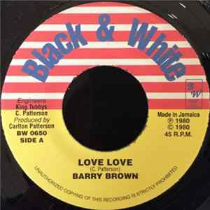 Barry Brown / Tony Tuff - Love Love / Lots Of Loving FLAC
