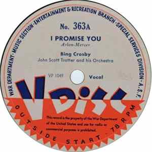 Bing Crosby - I Promise You / With Every Breath I Take / Love Is Just Around The Corner / June In Jenuary FLAC